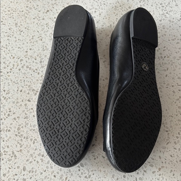 Tory Burch Black Flats with Metallic Embellishment - Picture 2 of 6
